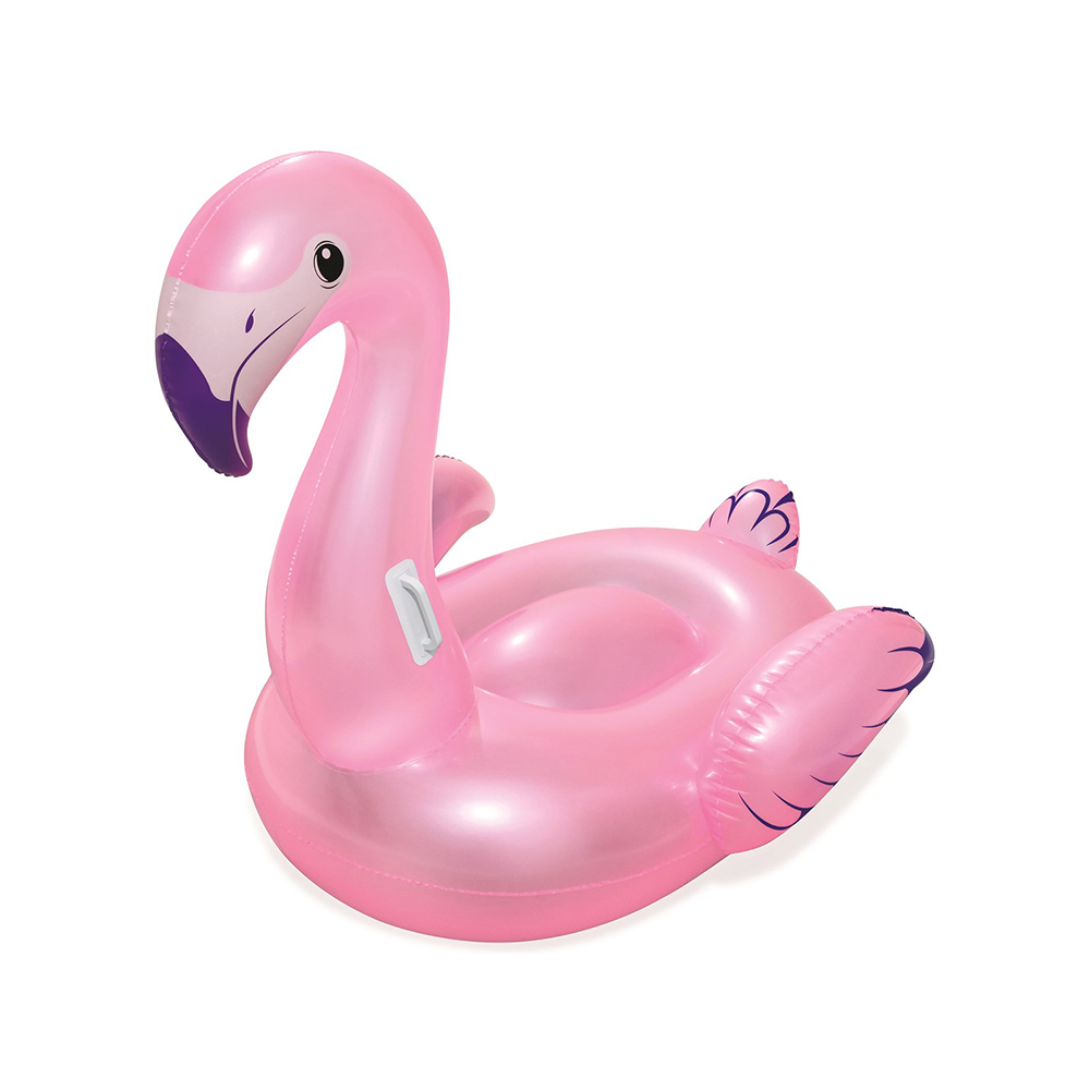 Flotador inflable de flamenco 150x130x100 cm
