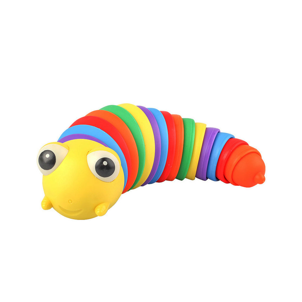 Gusano antiestrés Fidget Slug