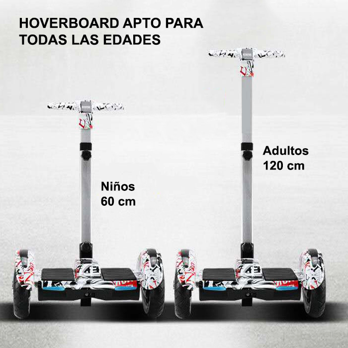 Hoverboard con manubrio Smart Balance de 10" - Imagen 30