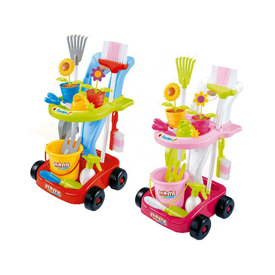 Carro con herramientas de jardinería - Imagen 4