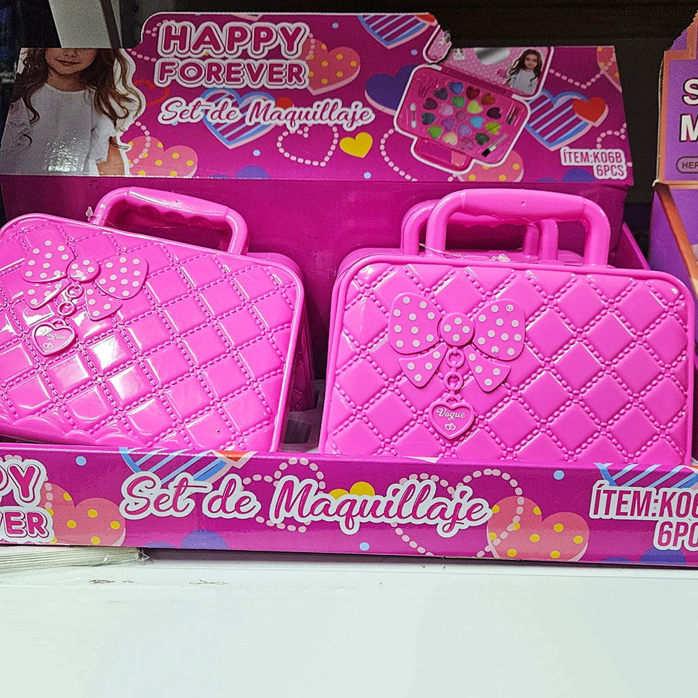 Maleta con set de maquillaje Happy forever - Imagen 10
