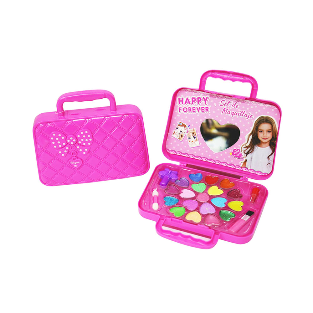 Maleta con set de maquillaje Happy forever