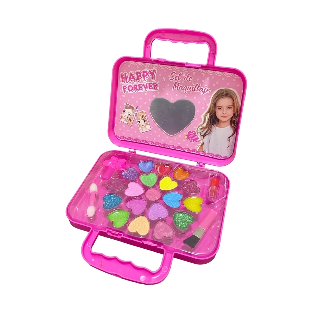 Maleta con set de maquillaje Happy forever - Imagen 3
