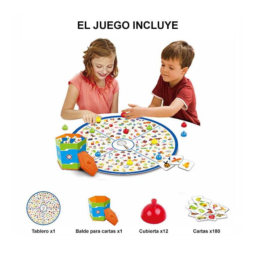 Juego de mesa pequeño Detective de 180 cartas - Imagen 5