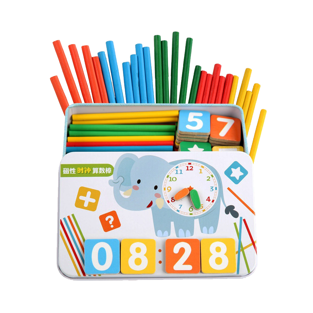 Juego aprendiendo matemáticas Montessori