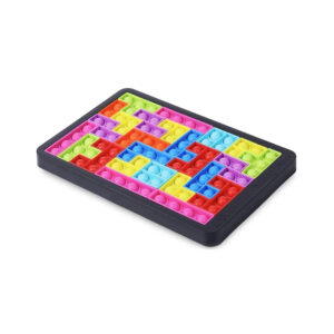 Rompecabezas sensorial Pop It tipo Tetris