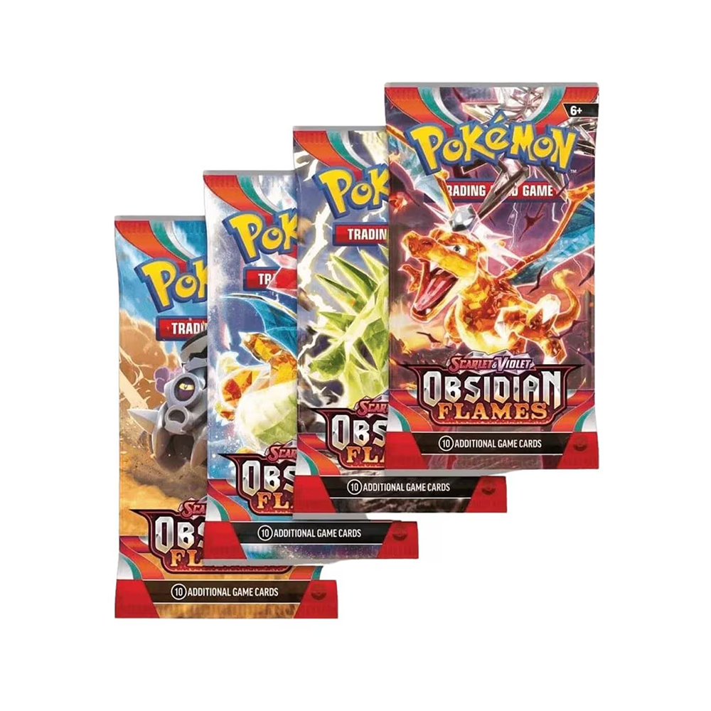 Pack de cartas Pokémon con 10 Sobres (100 cartas) - Imagen 2