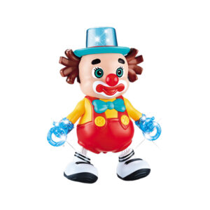 Robot payaso bailarín con luz y sonido