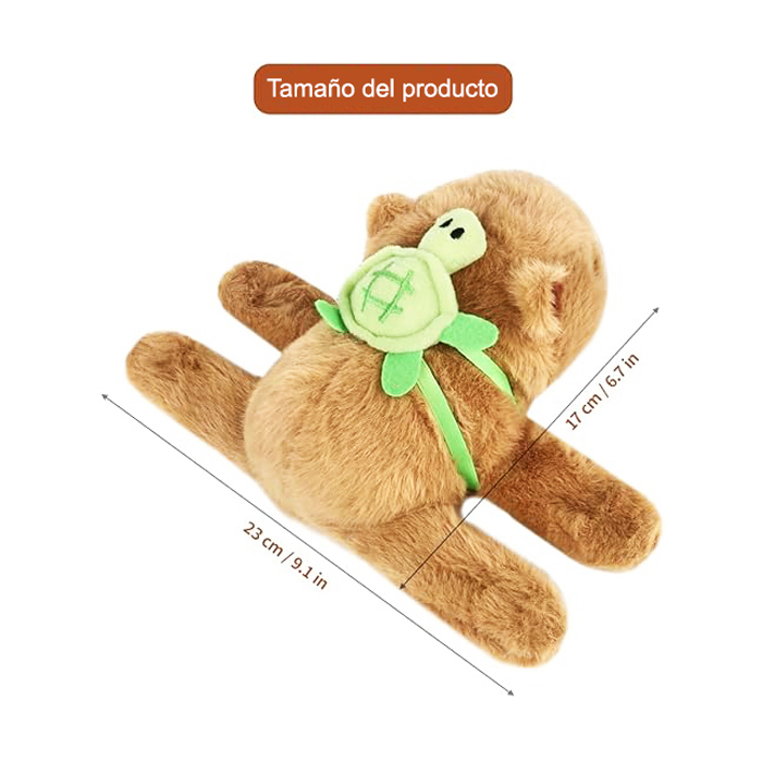 Capibara Peluche Kawaii con brazalete - Imagen 23