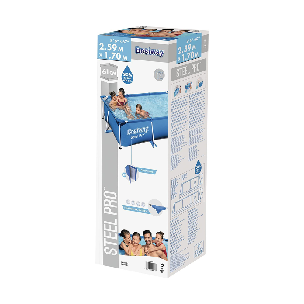 Piscina rígida familiar de 260x170 cms - Imagen 35