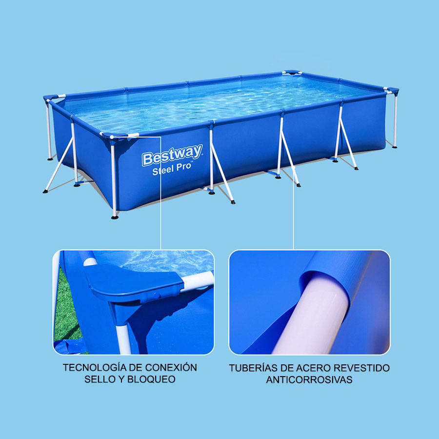 Piscina rígida familiar de 260x170 cms - Imagen 25
