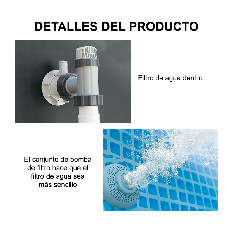 Piscina rígida familiar de 260x170 cms - Imagen 28