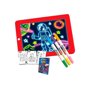 Pizarra con luz LED deluxe Magic Pad