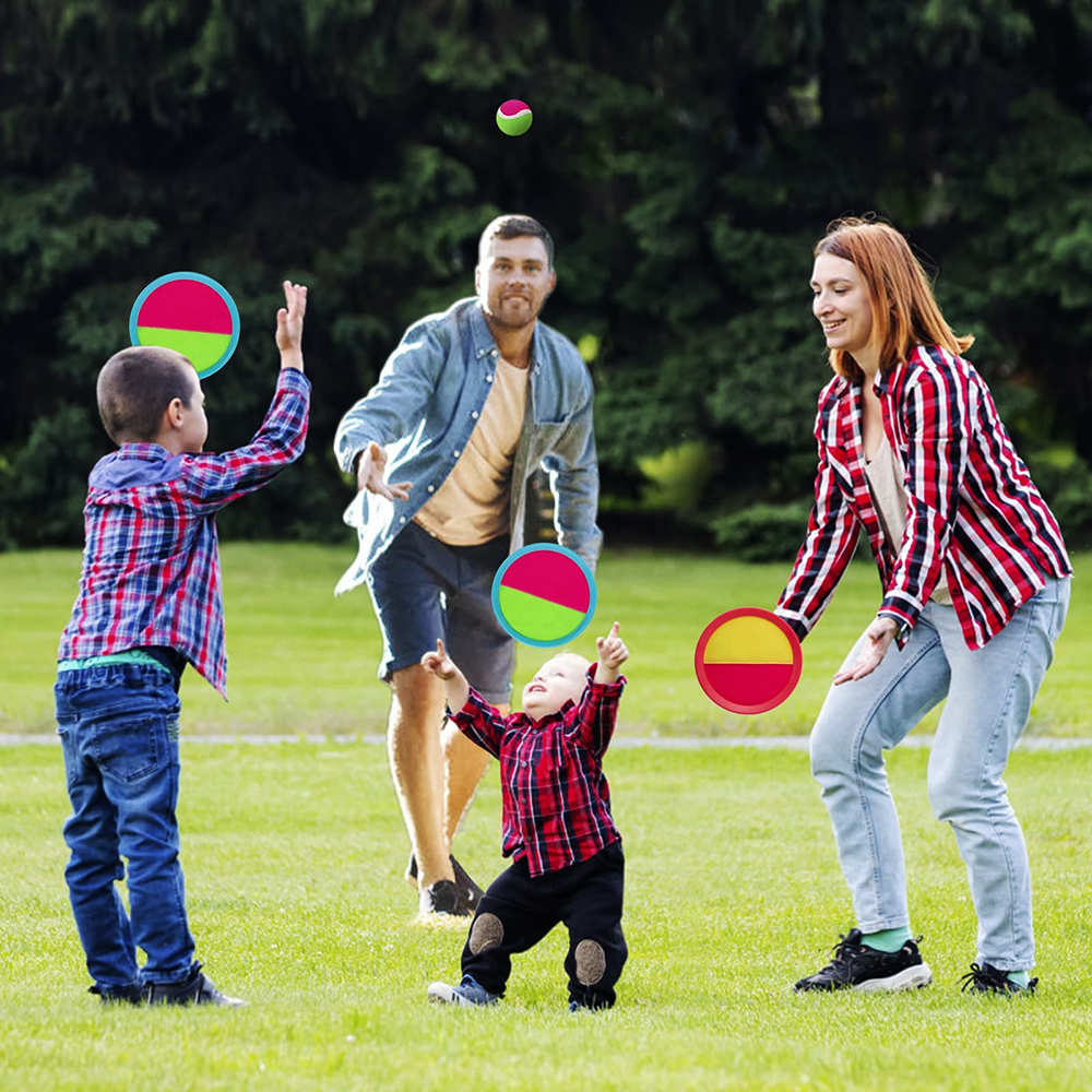 Juego de paletas adhesivas atrapa y lanza - Imagen 15