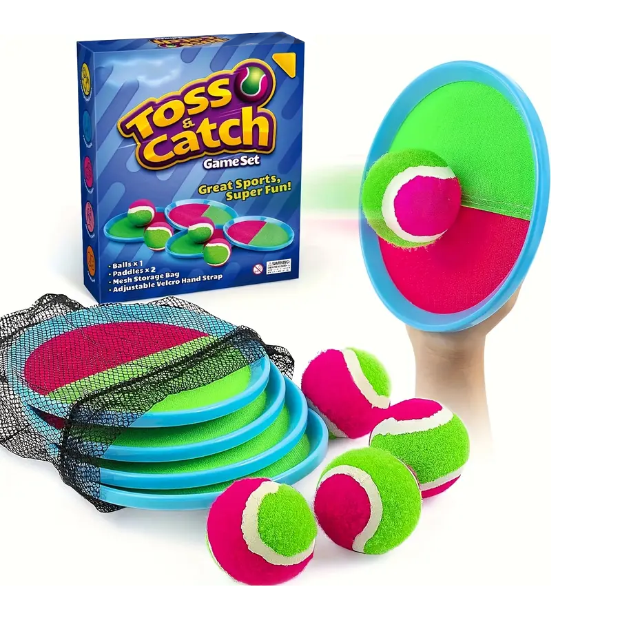 Juego de paletas adhesivas atrapa y lanza - Imagen 13