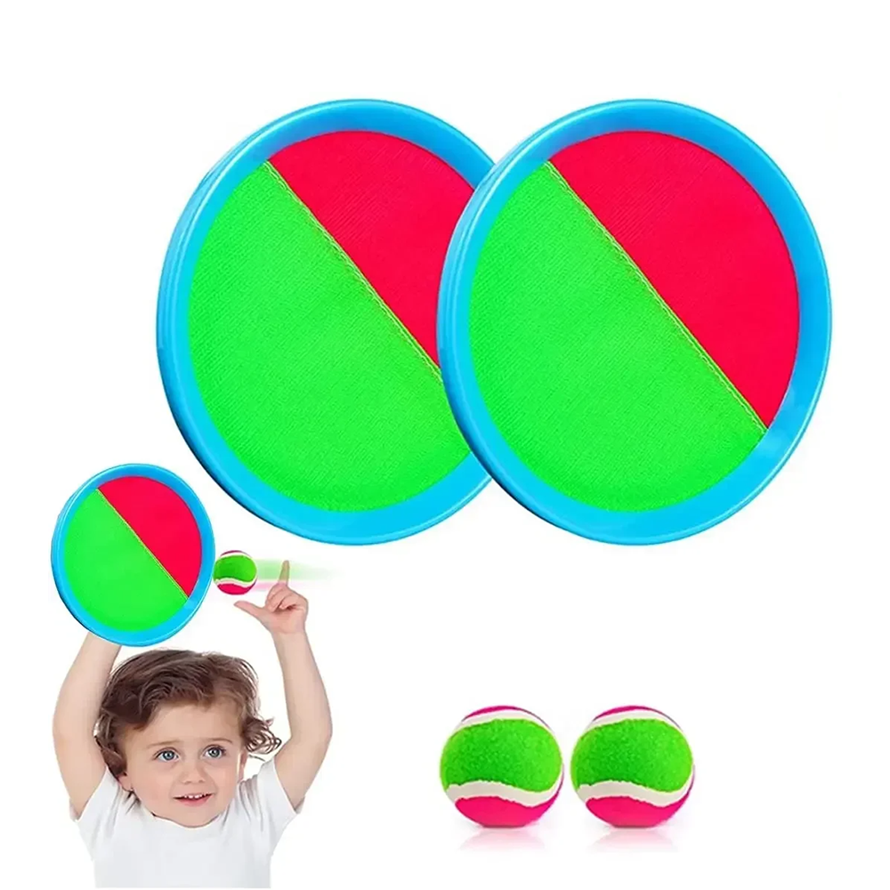 Juego de paletas adhesivas atrapa y lanza - Imagen 9