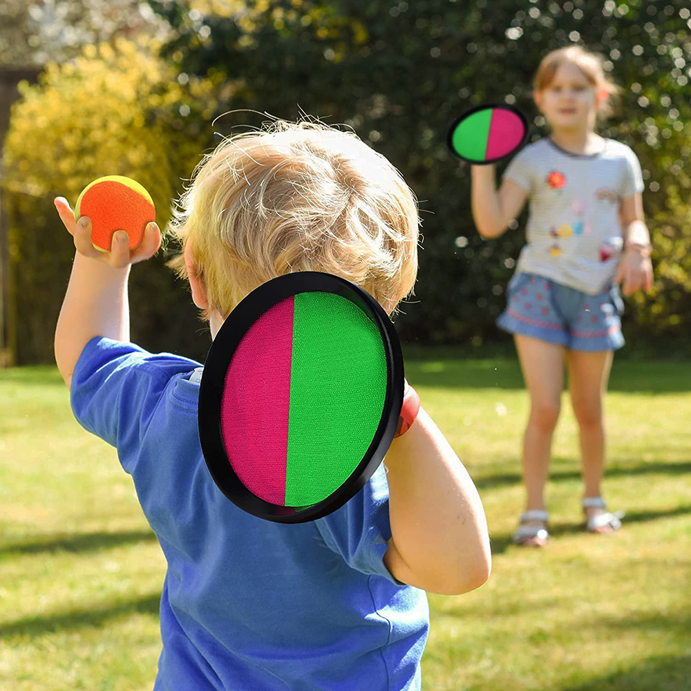 Juego de paletas adhesivas atrapa y lanza - Imagen 14