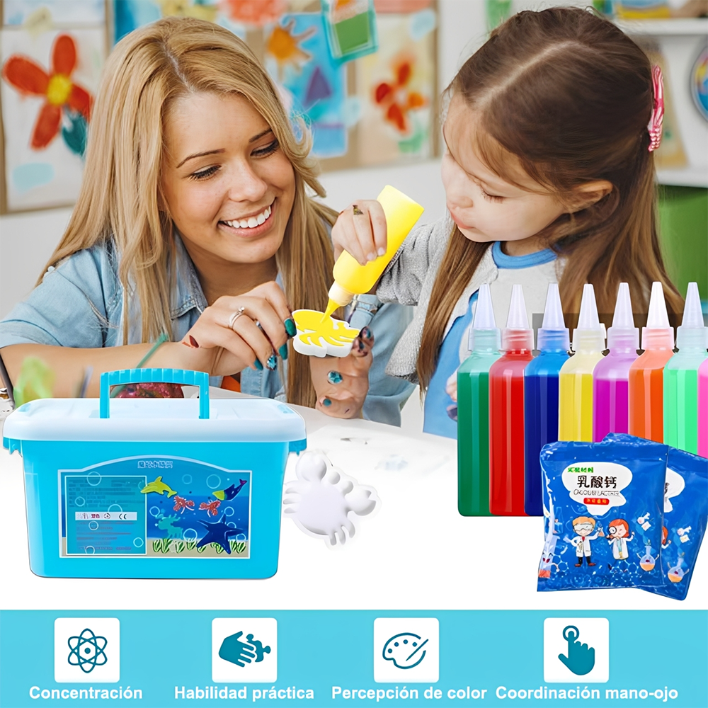 Kit para crear figuras en agua DIY - Imagen 15
