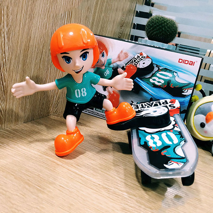 Robot skater con luz y sonido Sliding Plate - Imagen 12
