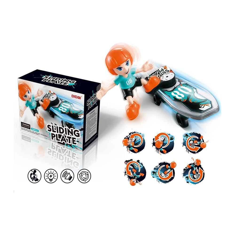 Robot skater con luz y sonido Sliding Plate - Imagen 18