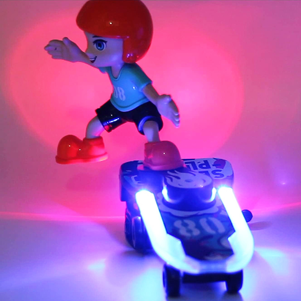 Robot skater con luz y sonido Sliding Plate - Imagen 13