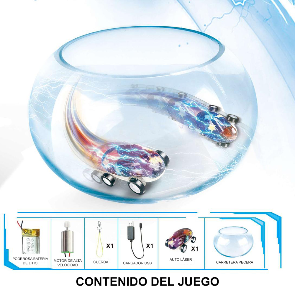 Juego de autos de carrera Speed Laser Car USB - Imagen 3