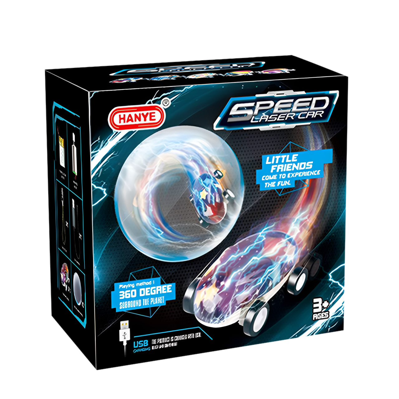 Juego de autos de carrera Speed Laser Car USB - Imagen 15