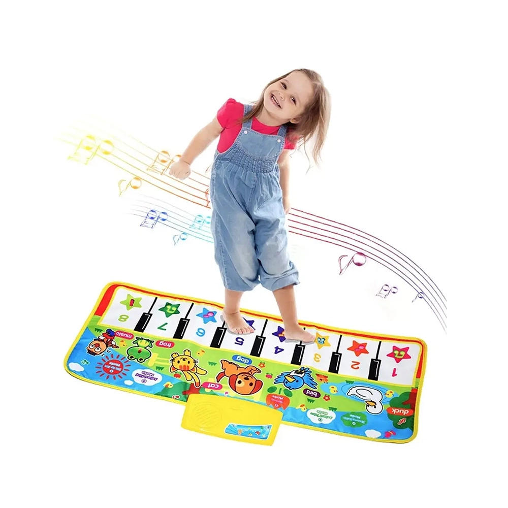 Teclado alfombra con sonidos y música de animales - Imagen 10