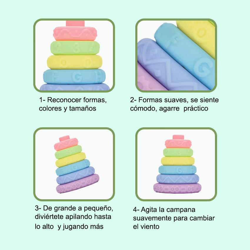 Torre de apilamiento de silicona - Imagen 10