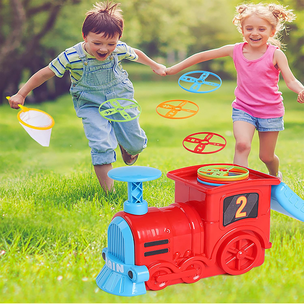 Tren lanza discos voladores - Imagen 13