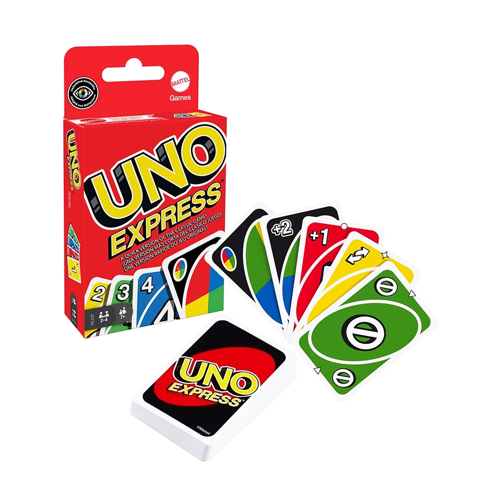 Juego de cartas UNO Express